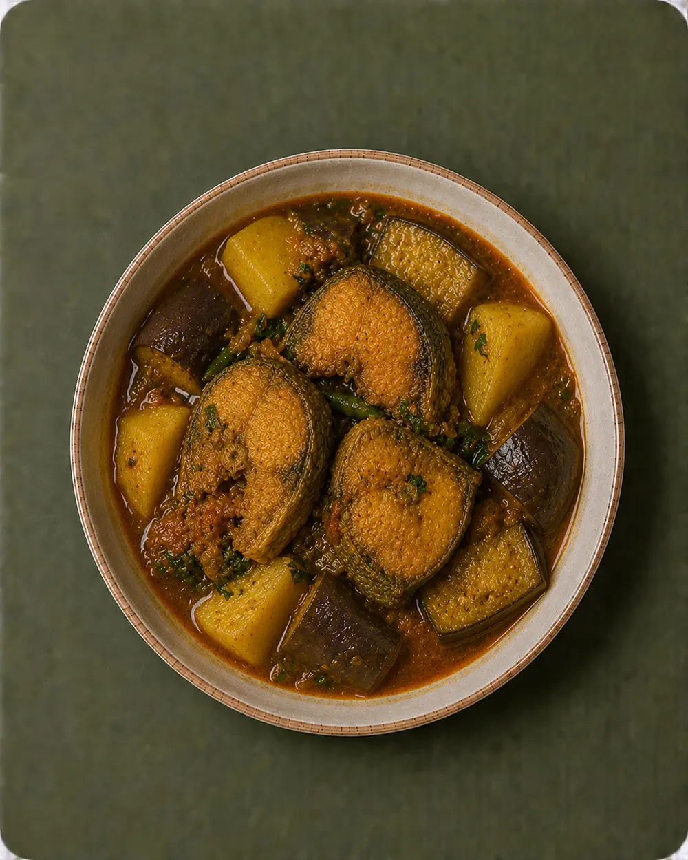 পাঙ্গাস মাছের কারি রন্নাবাটি কিচেন