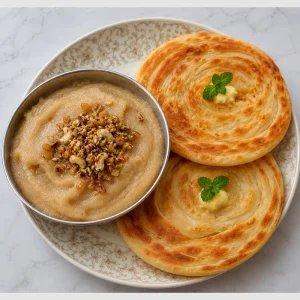 সুজি হালুয়া ও পরোটা রন্নাবাটি কিচেন