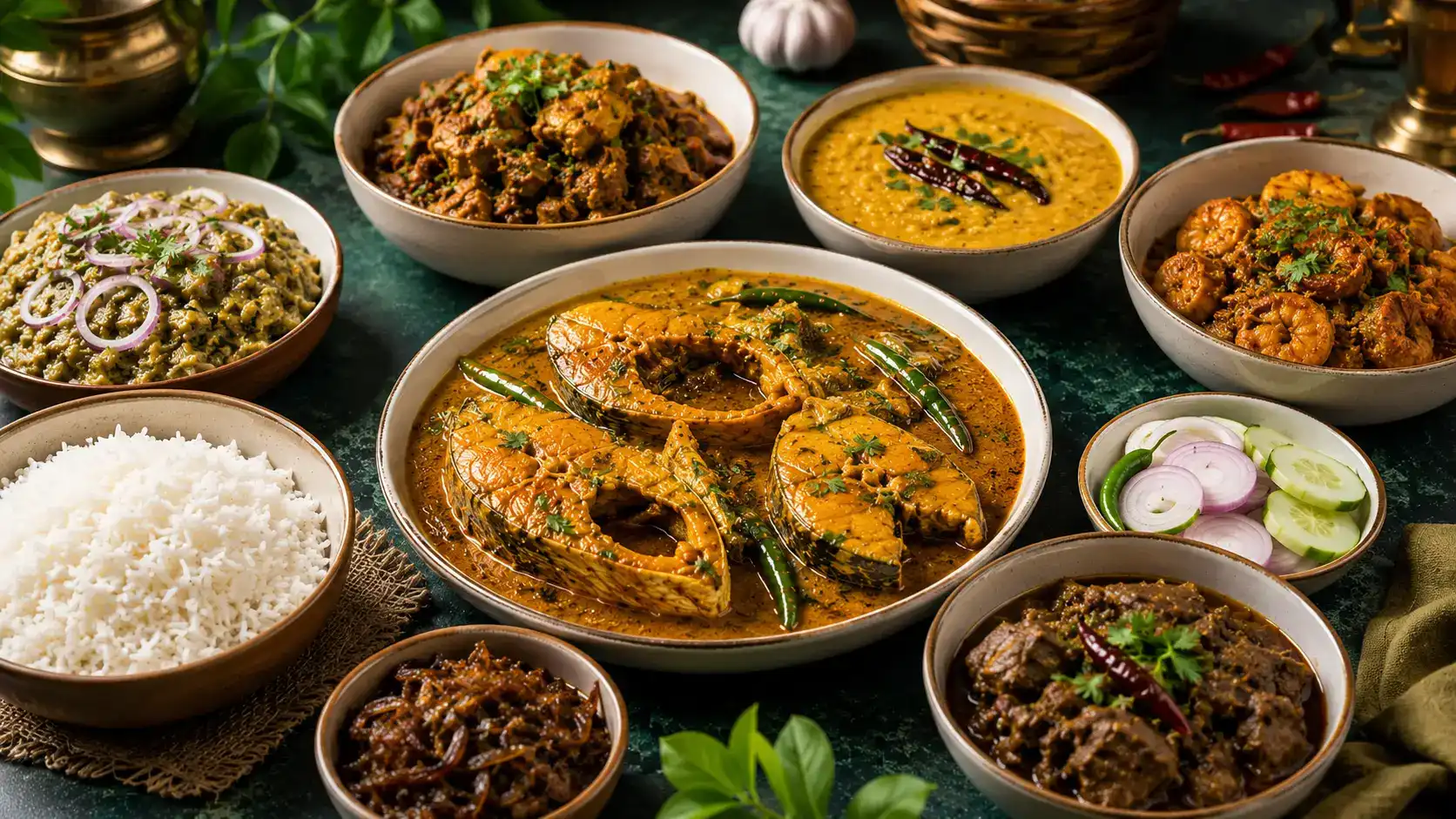 Authentic Bengali food menu from RannaBati Kitchen