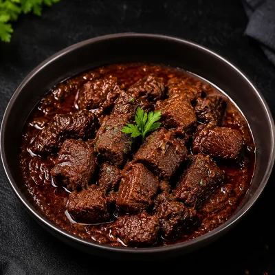 খাসির মাংস ভুনা