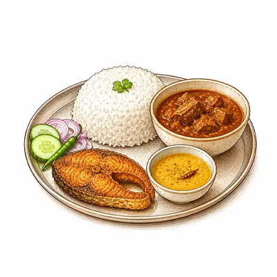 RannaBati lunch and dinner food category