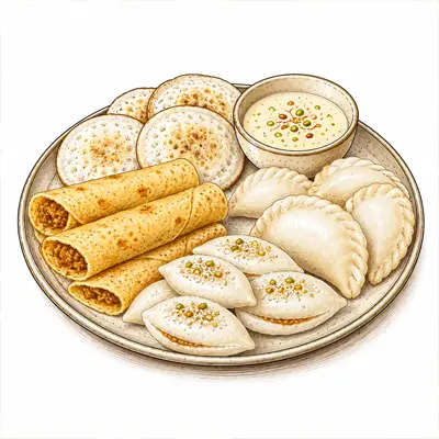 RannaBati traditional pitha puli category