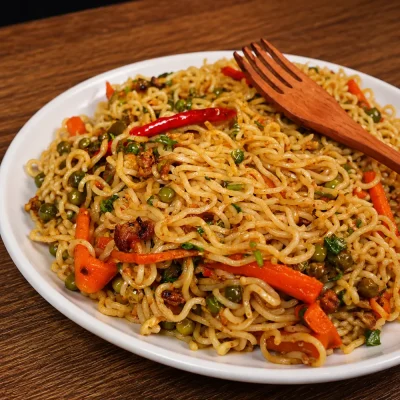 ভেজিটেবল নুডলস – Vegetable Noodles | RannaBati Kitchen BD